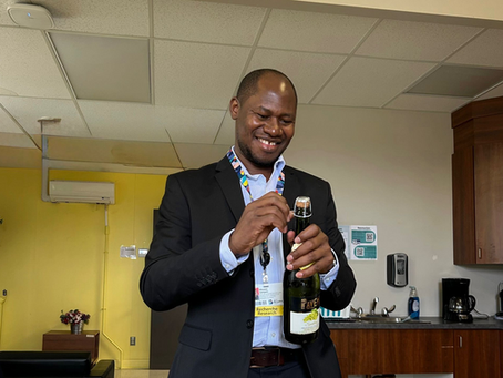 Congratulation to Dr. Moussa Sangare!