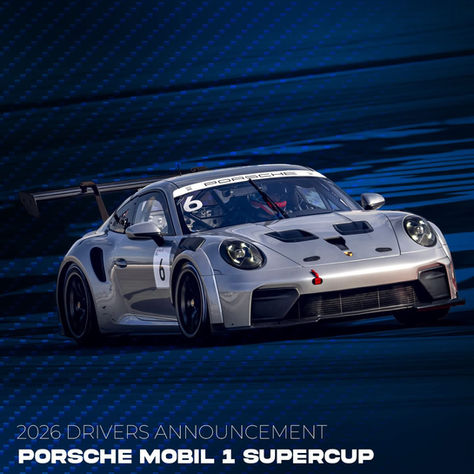 Liam joins the Porsche Supercup!