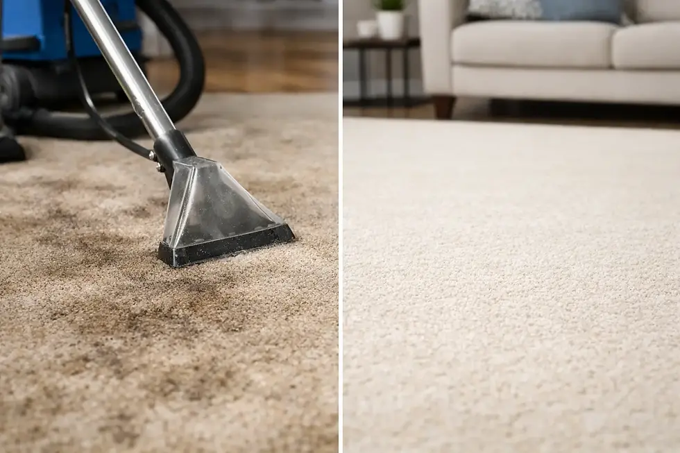 Carpet Cleaning Before and After Results