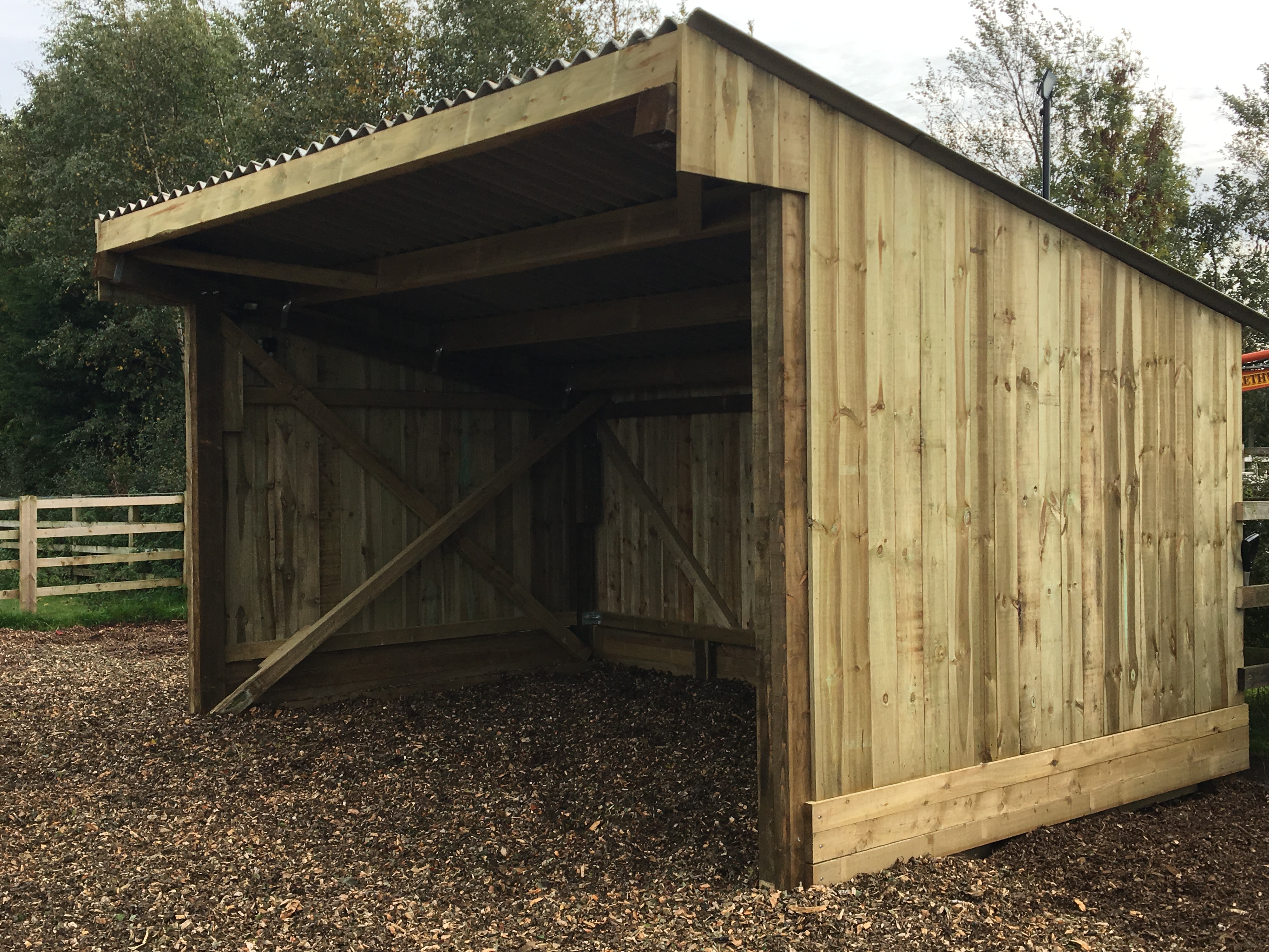 Field Shelter Side View