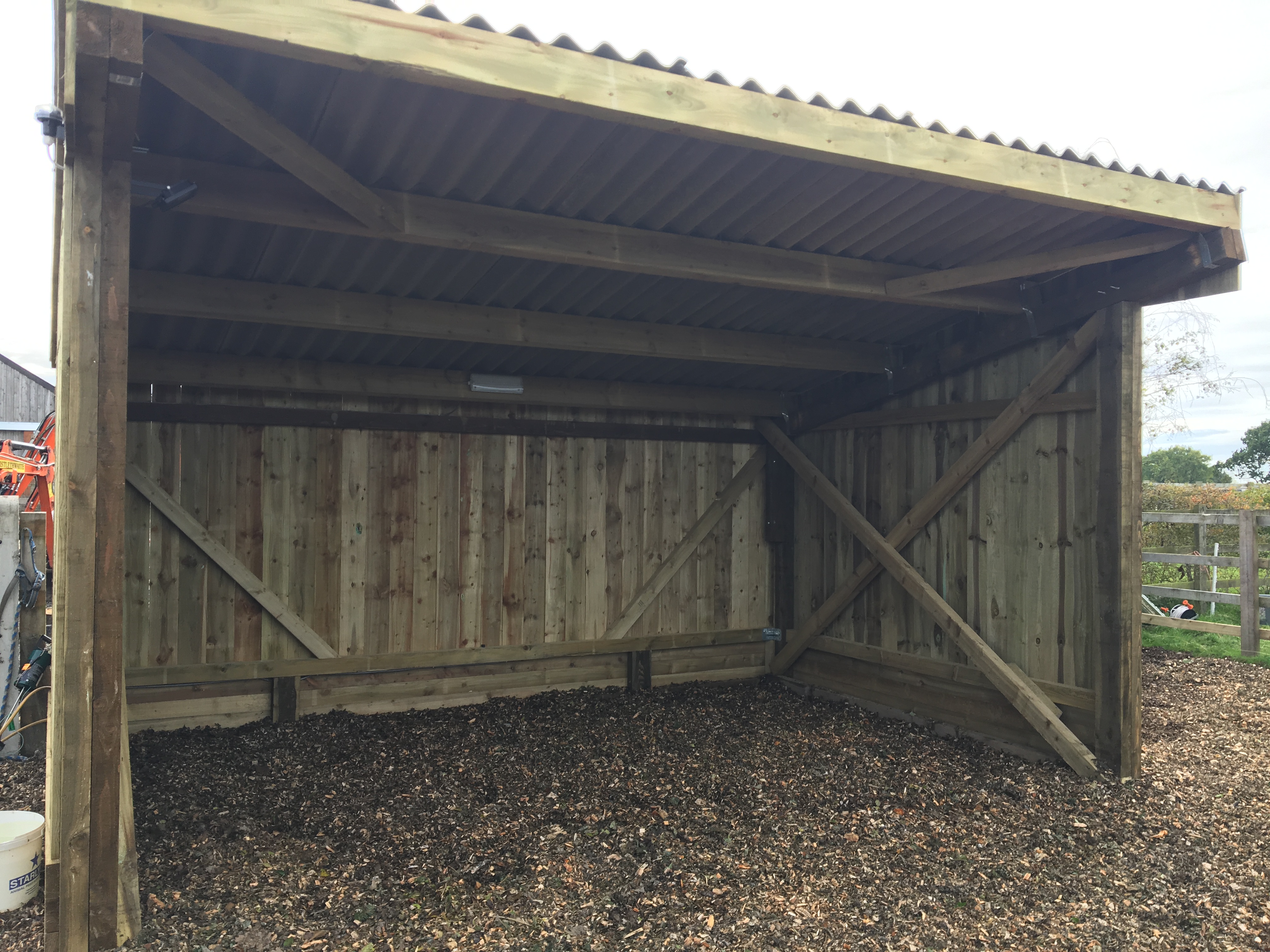 Field Shelter Front View