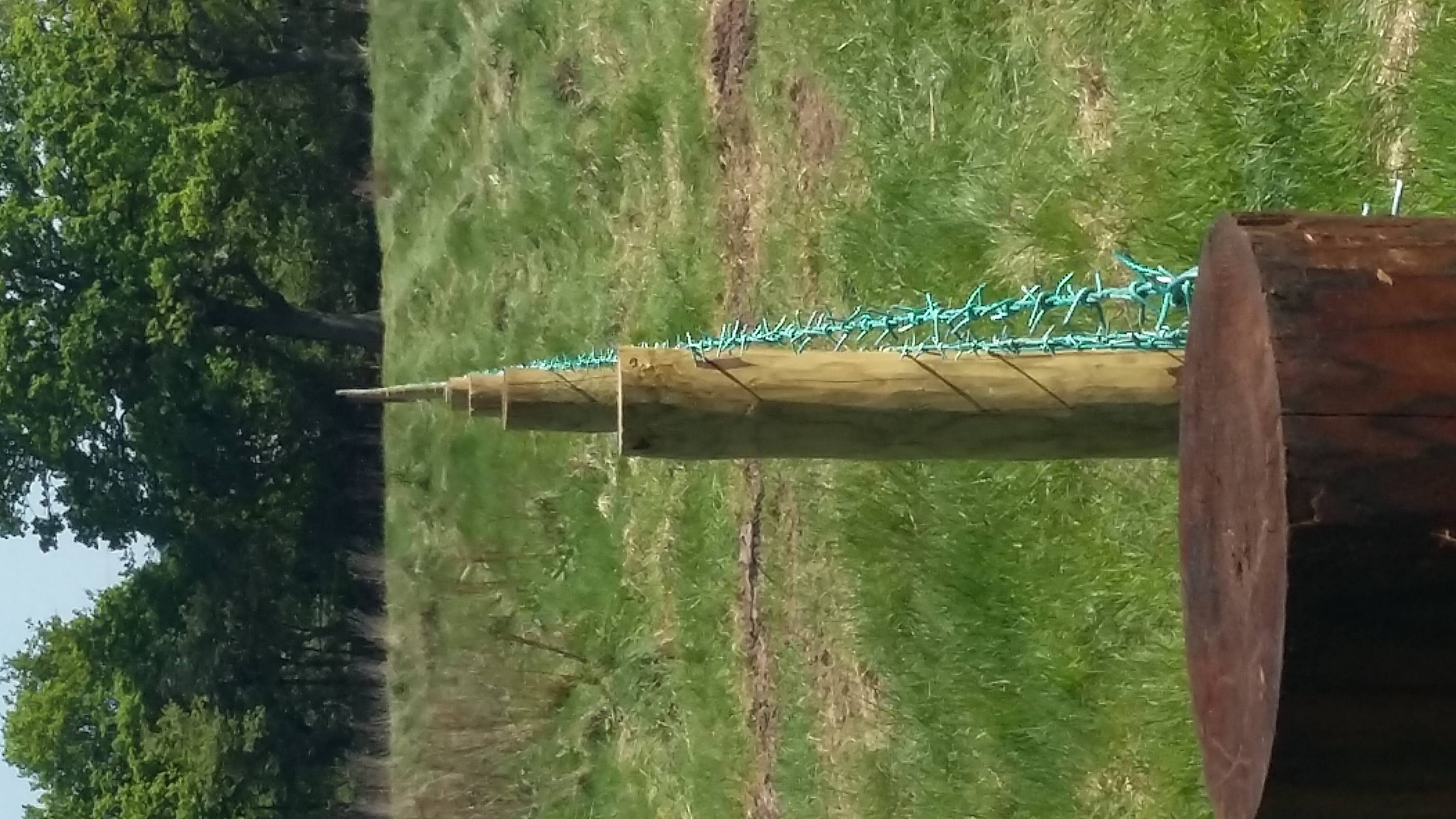 Post & Wire -line view