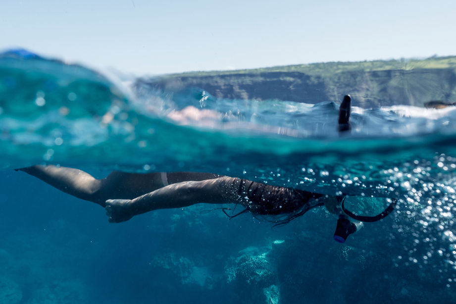 Snorkeling in the Ocean