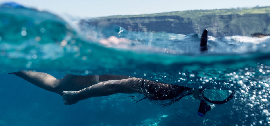 Snorkeling in the Ocean