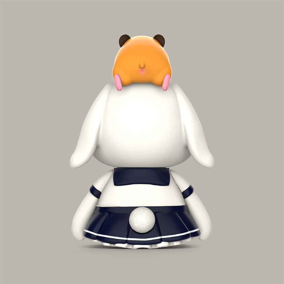 サムネイル： Bit Bit Forest - Sailor School Uniform with Hamster