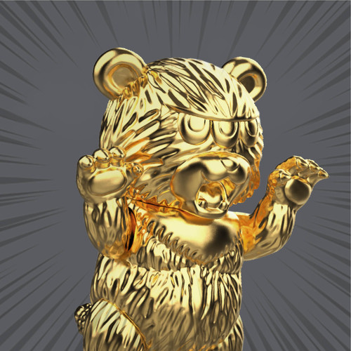 ART JUNKIE - THE JUMBO KUMARA (CHROME GOLD EDITION