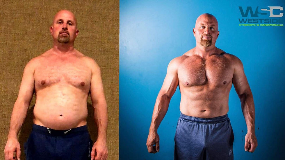 Before & After 2 years of classes!