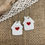 Miniature : Boucles MAISON DU BONHEUR rouge