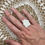 Miniature : Bague MAISON DU BONHEUR blanc