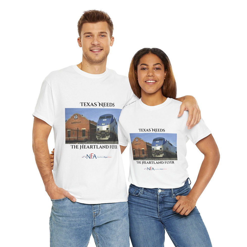 Thumbnail: Gainesville, Tx Heartland Flyer T-Shirt