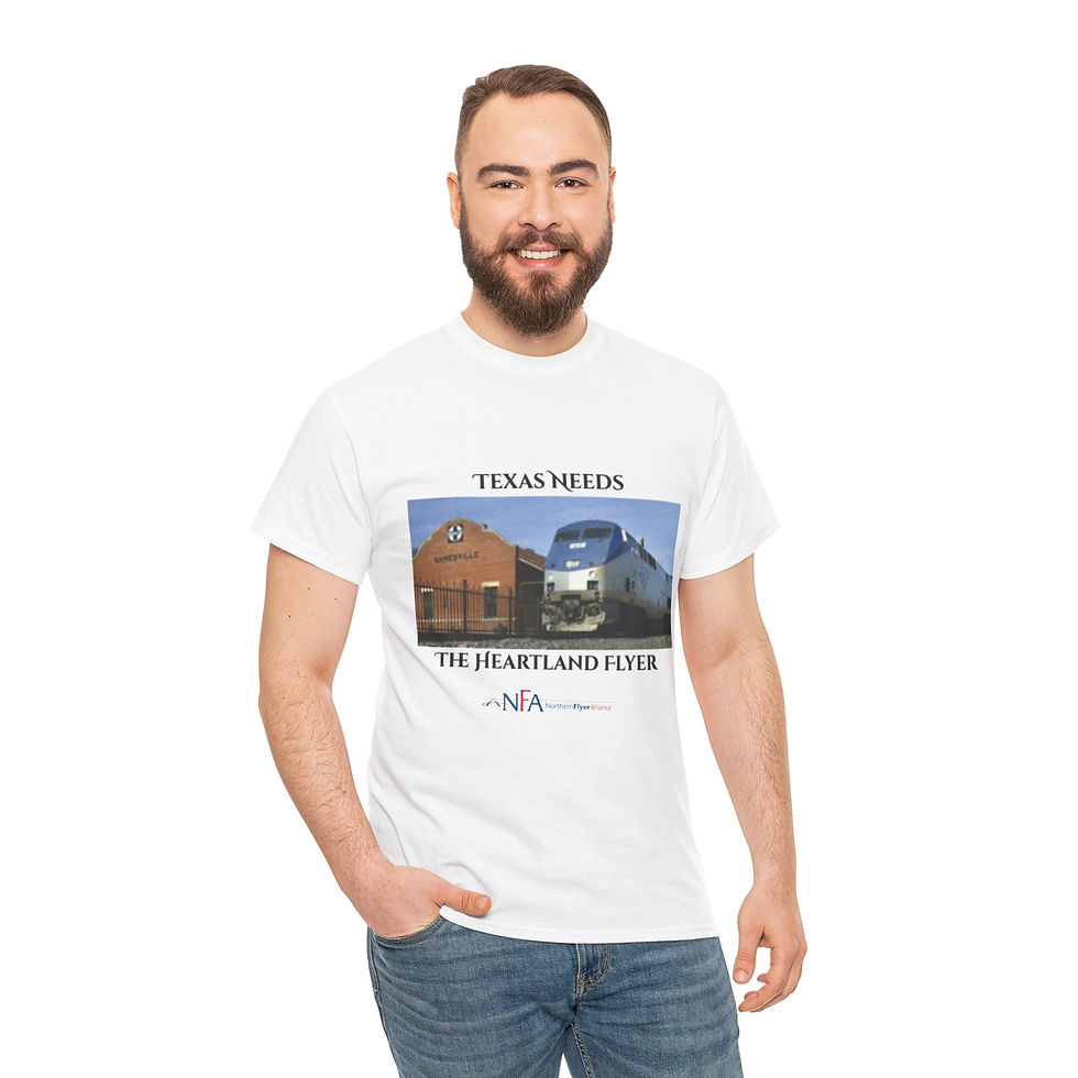 Thumbnail: Gainesville, Tx Heartland Flyer T-Shirt