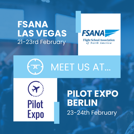 Two trade shows in February: Private-Radar exhibits at FSANA and Pilot Expo