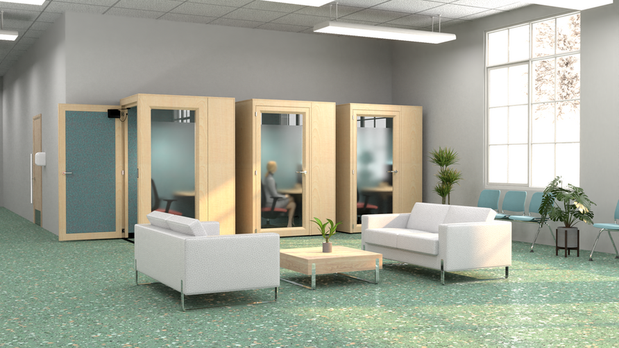 Consult Plus in an outpatient waiting area