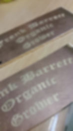 Brass engraving