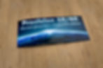 Folded brochure