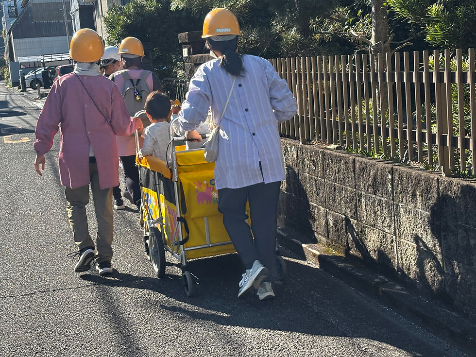 避難訓練をしました