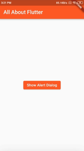 Alert Dialog Tutorial