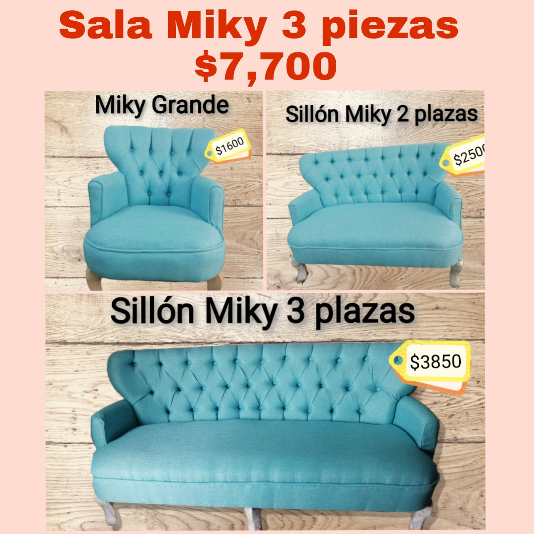 Sala 3 piezas Miky