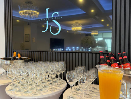 🖤🤍 Timeless Elegance: RG Events Styles a Black & White Wedding at Ohana’s Bebington