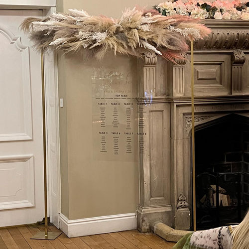 luxury seating plan for a wedding 