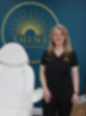 Shine MedSpa staff member, FNP Mindy Stewart portrait