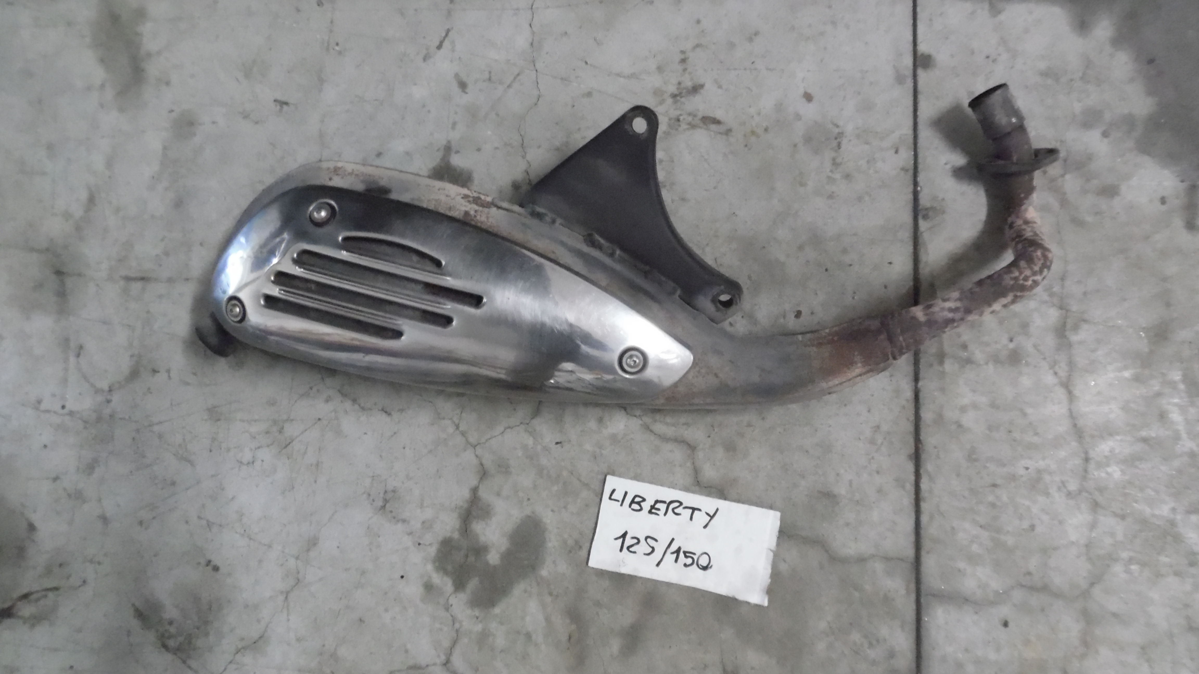 MARMITTA USATA PIAGGIO LIBERTY 125 150 FINO 2006