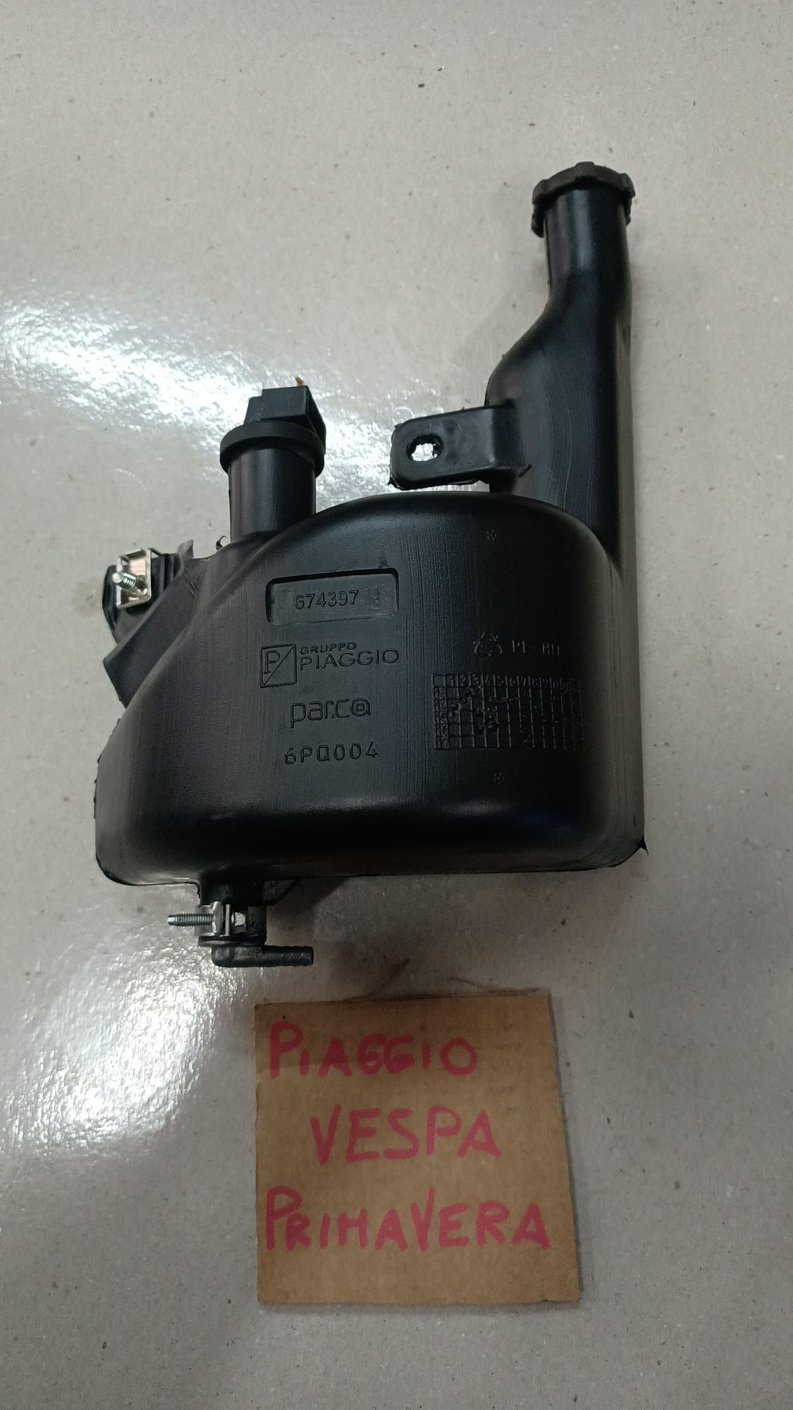 SERBATOIO OLIO MISCELA USATO PIAGGIO VESPA PRIMAVERA 50cc 2T