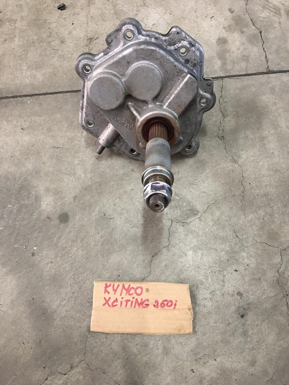 SCATOLA INGRANAGGI RUOTA POSTERIORE USATI KYMCO XCITING 250cc