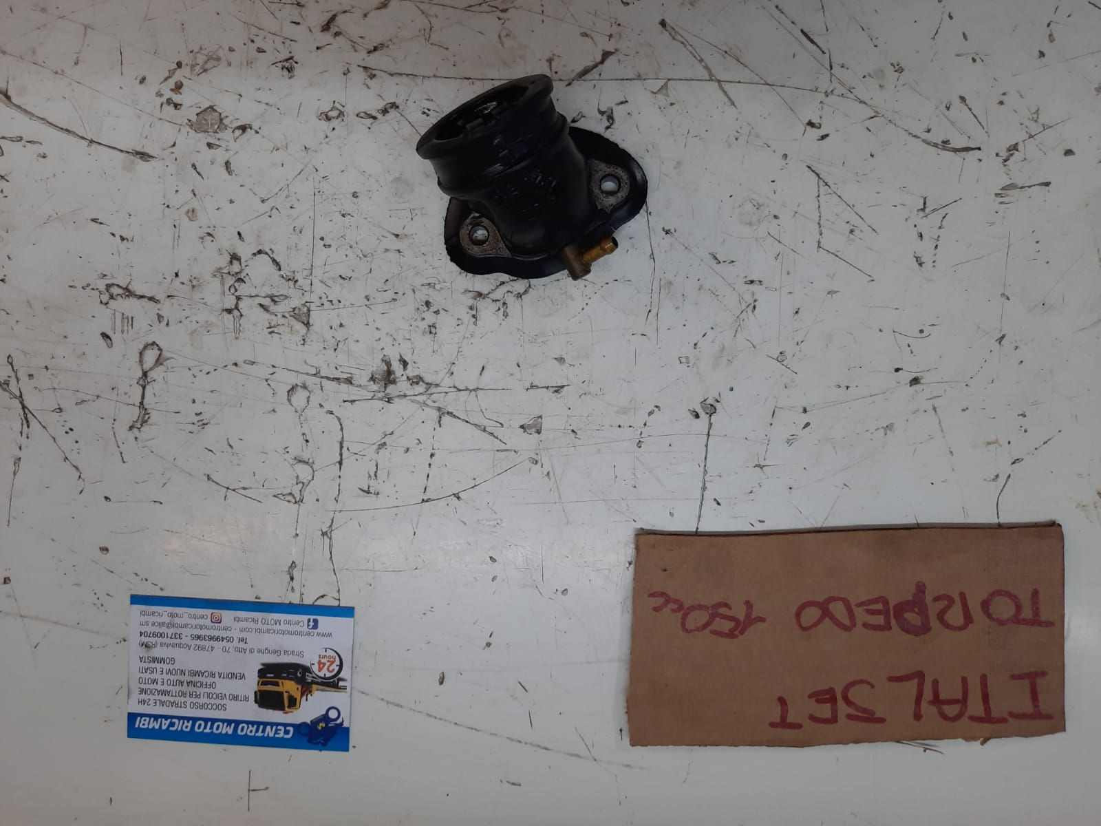 COLLETTORE ASPIRAZIONE USATO ITALJET TORPEDO 150 MOT. PIAGGIO