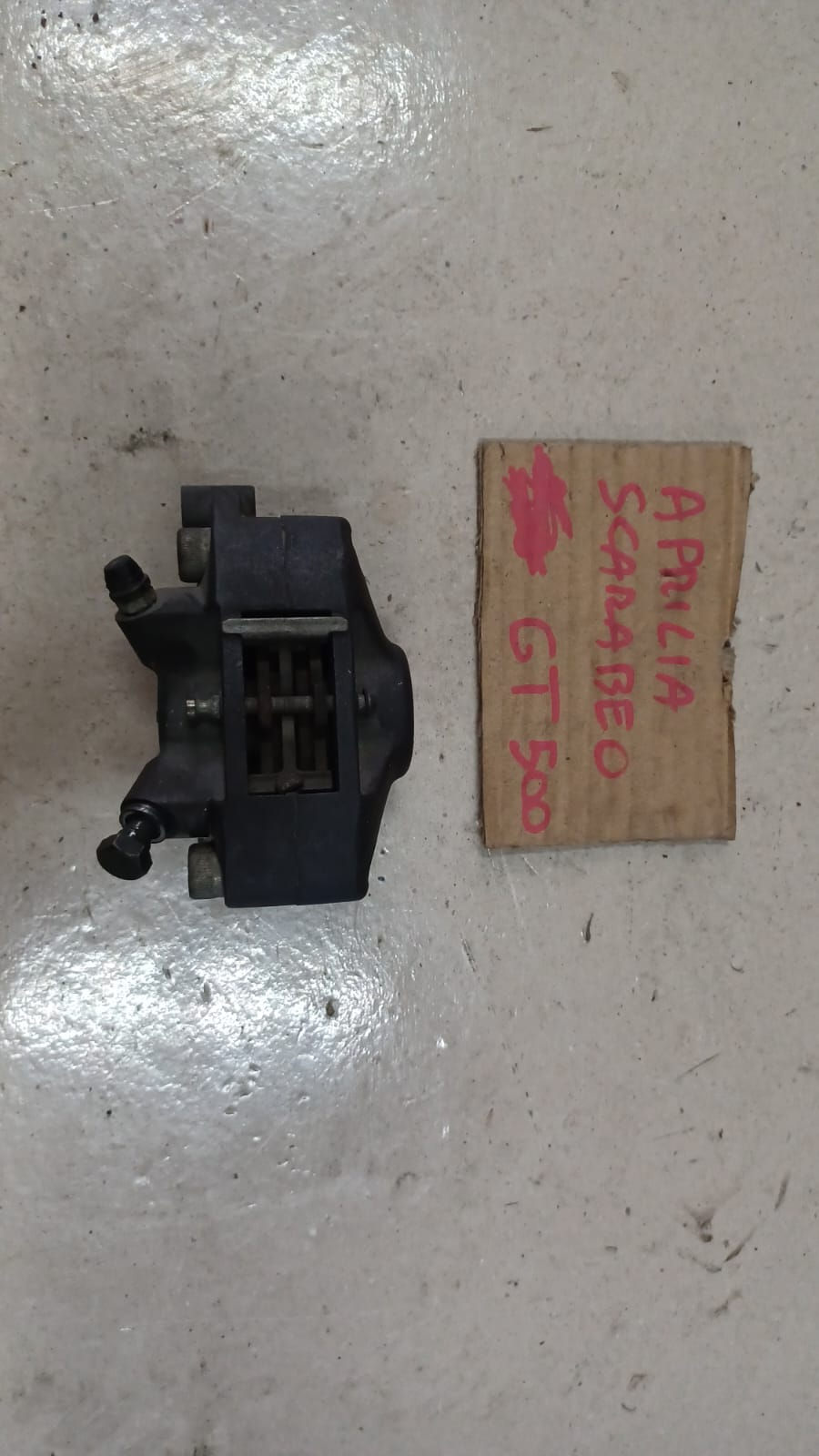 PINZA FRENO POSTERIORE USATA APRILIA SCARABEO 500 GT 02 06