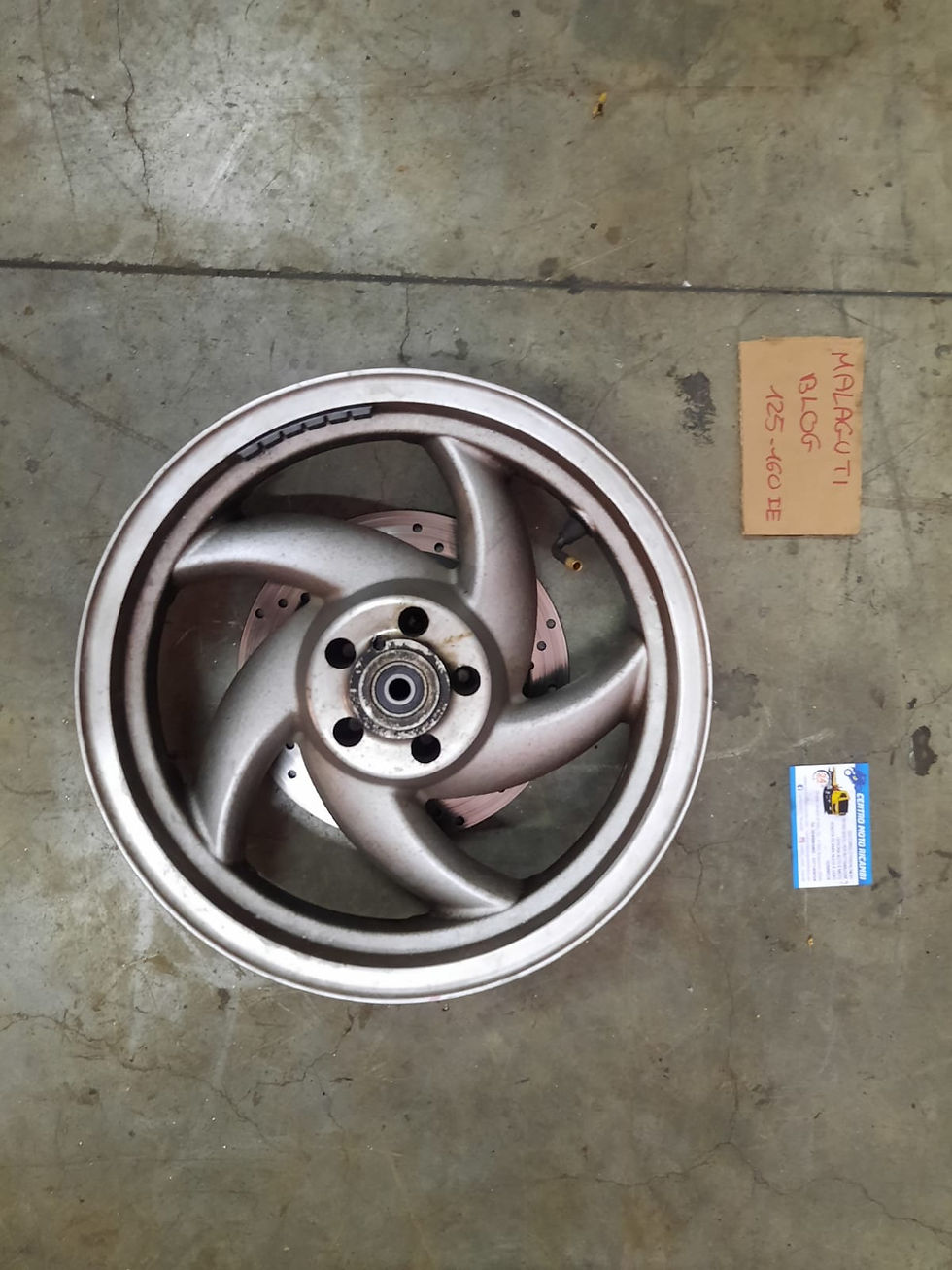 CERCHIO ANTERIORE USATO MALAGUTI BLOG 125 160 I.E