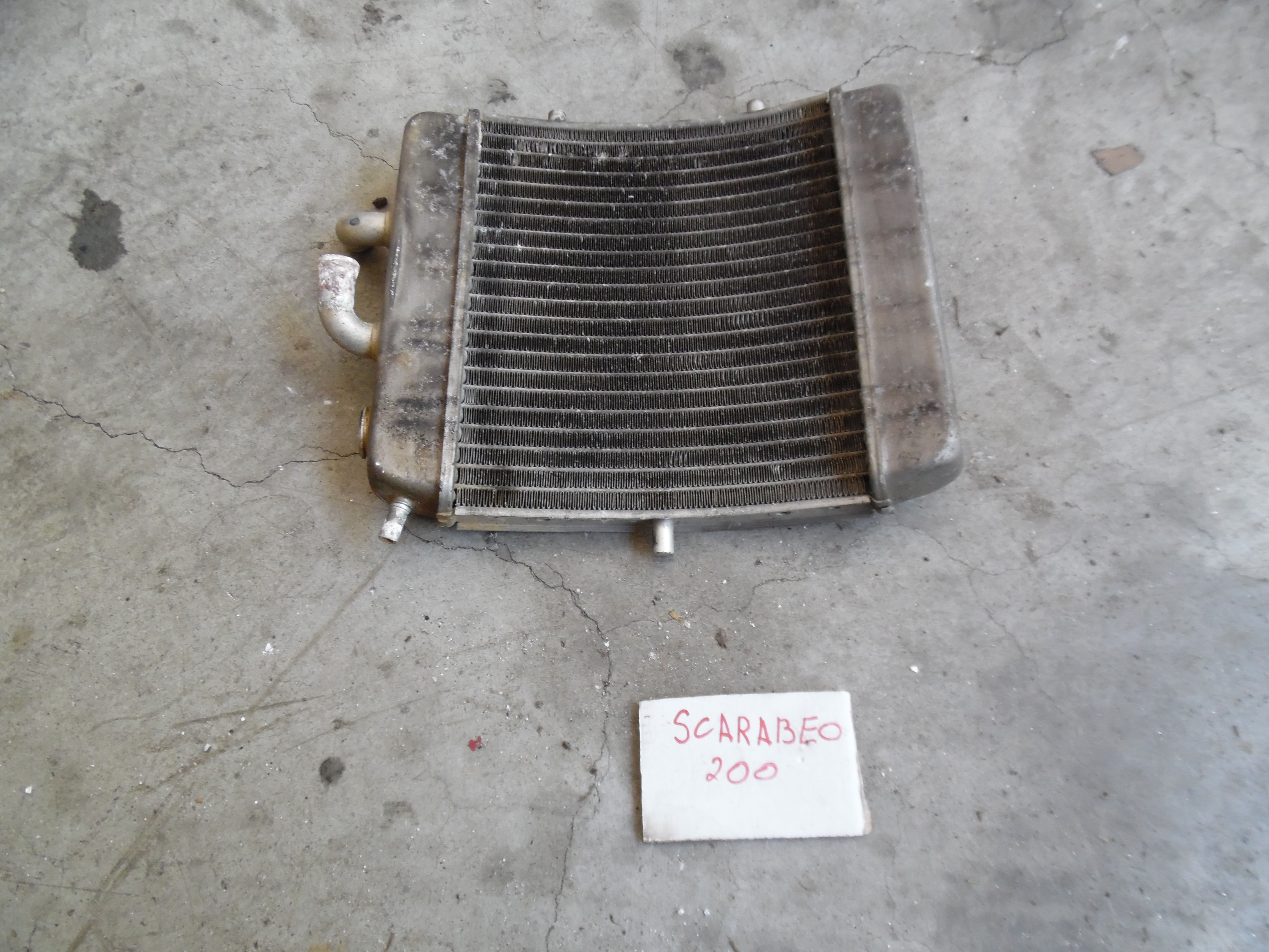 RADIATORE USATO APRILIA SCARABEO 125 150 200 ROTAX 99 - 05