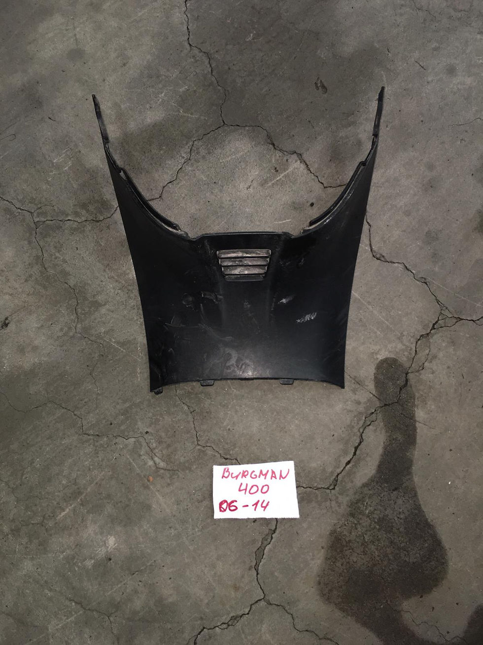 PLASTICA CENTRALE TUNNEL USATA SUZUKI BURGMAN 400 06 - 14