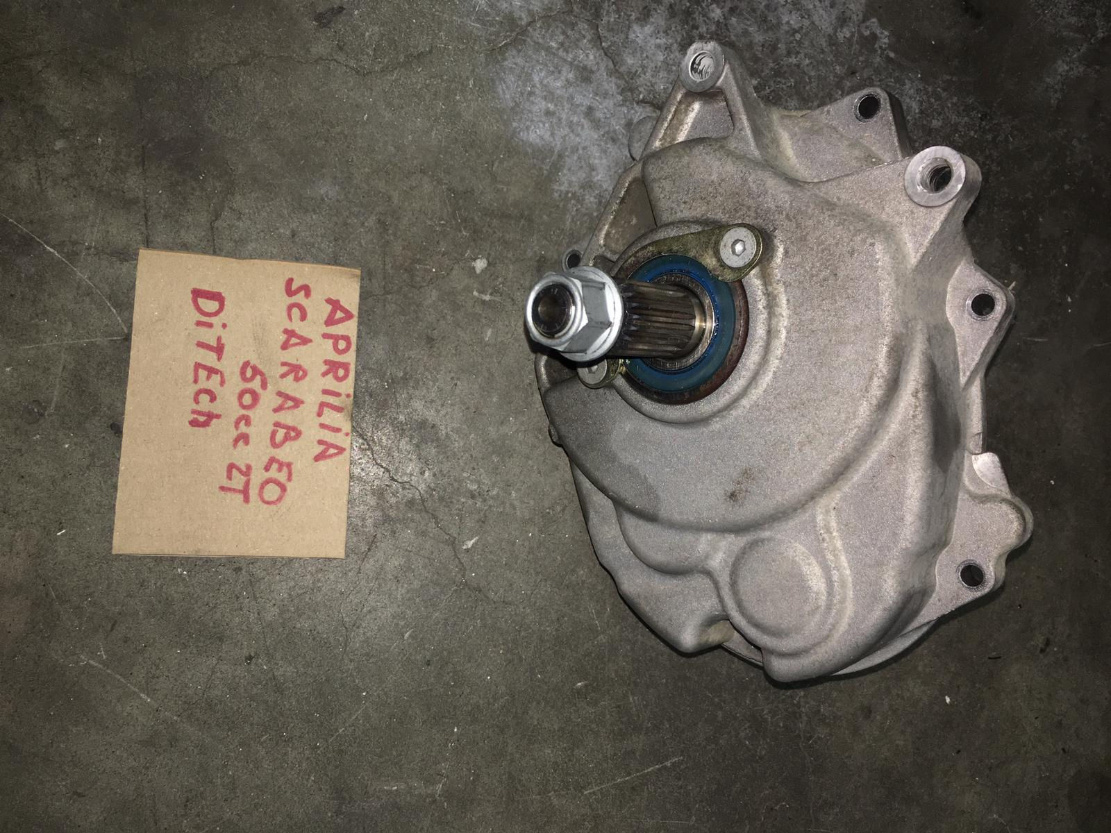 SCATOLA INGRANAGGI RUOTA POST APRILIA SCARABEO 50 DITECH 2T