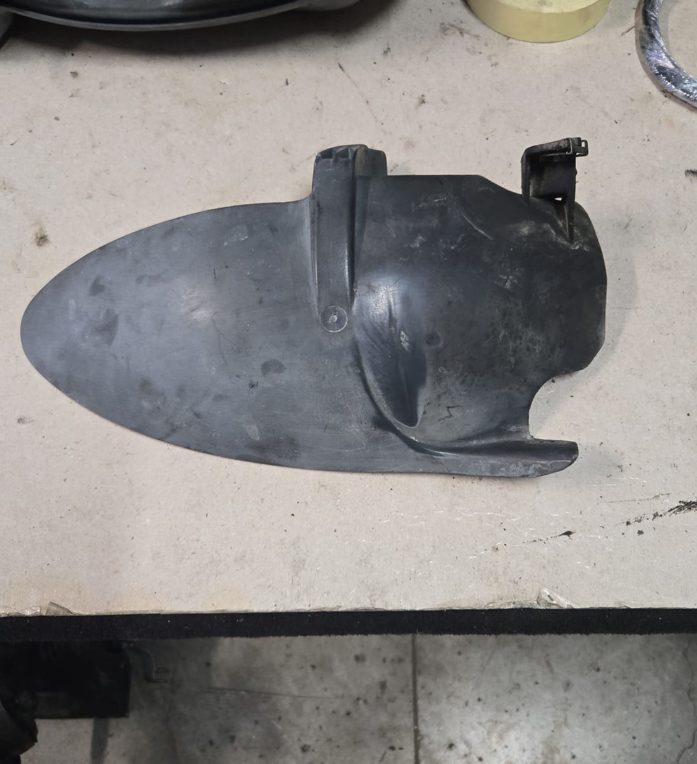 PLASTICA PARAFANGO COPRI RUOTA POST USATO GILERA RUNNER 125 180 2T