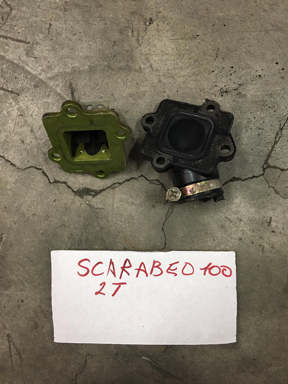 COLLETTORE ASPIRAZIONE PACCO LAMELLARE APRILIA SCARABEO 100 2T