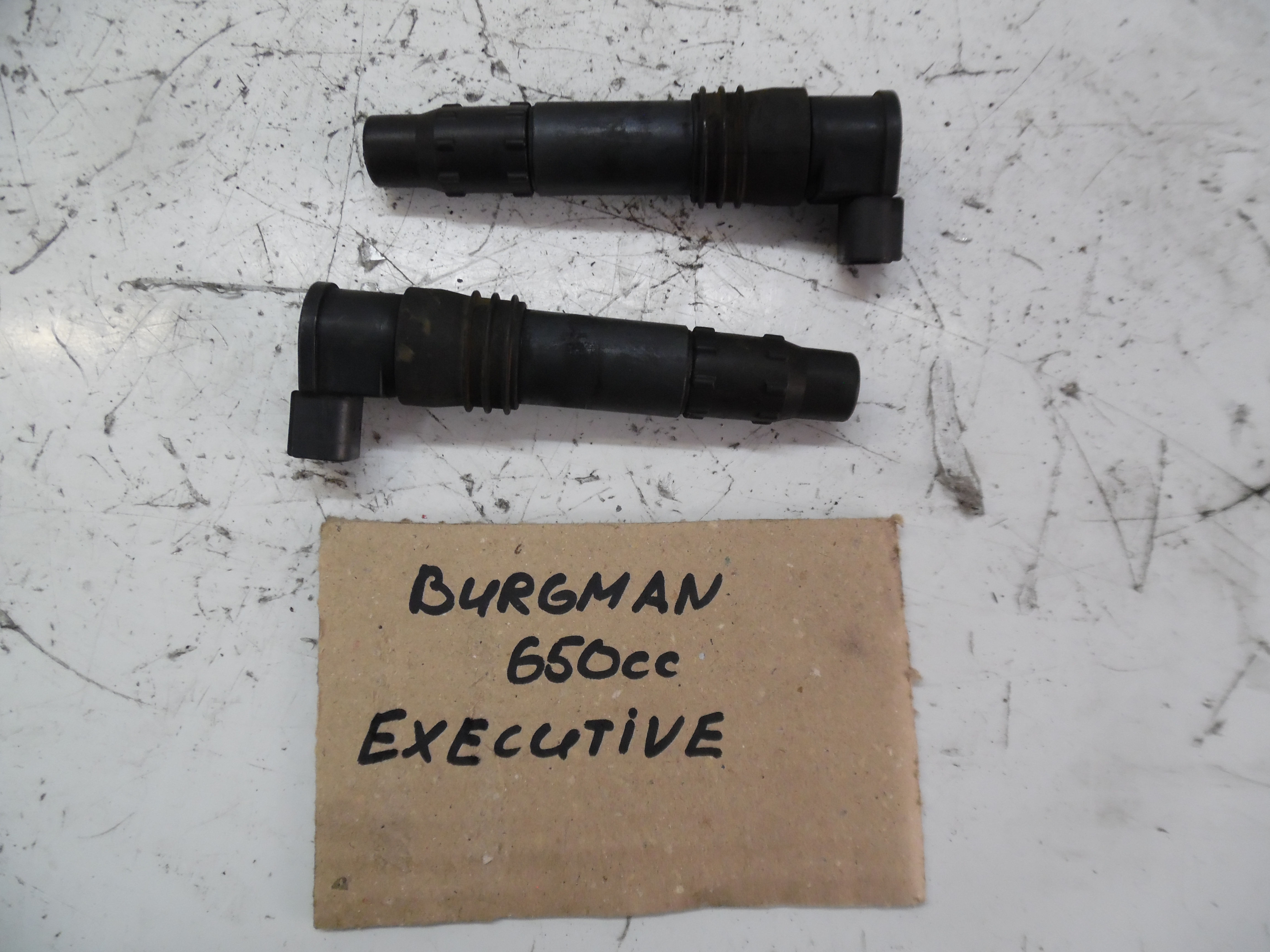 COPPIA BOBINE ACCENSIONE USATE SUZUKI BURGMAN 650 FINO 2013