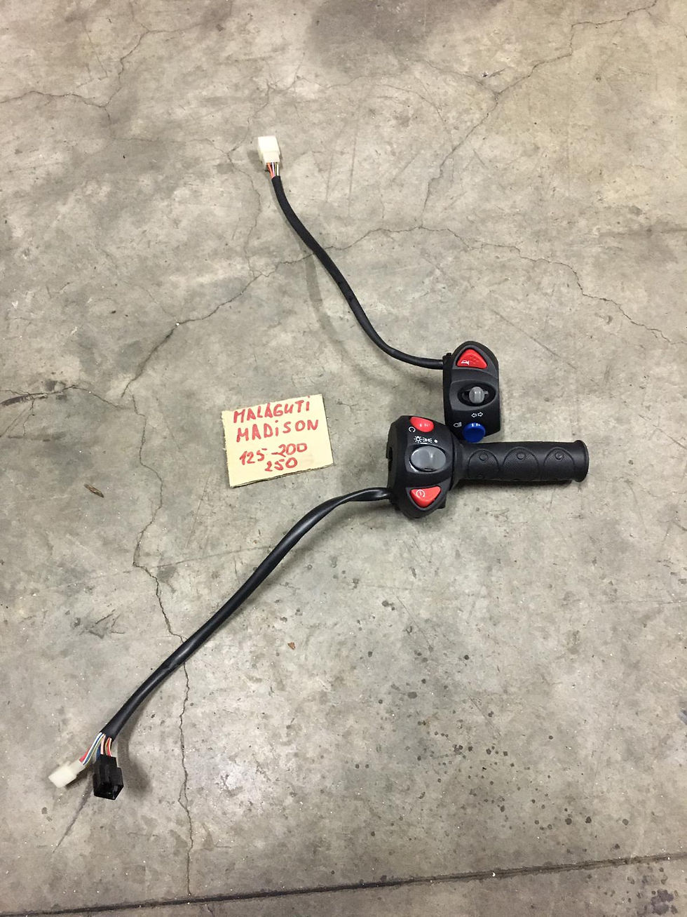 COPPIA DEVIO LUCI USATI MALAGUTI MADISON 125 200 250 400