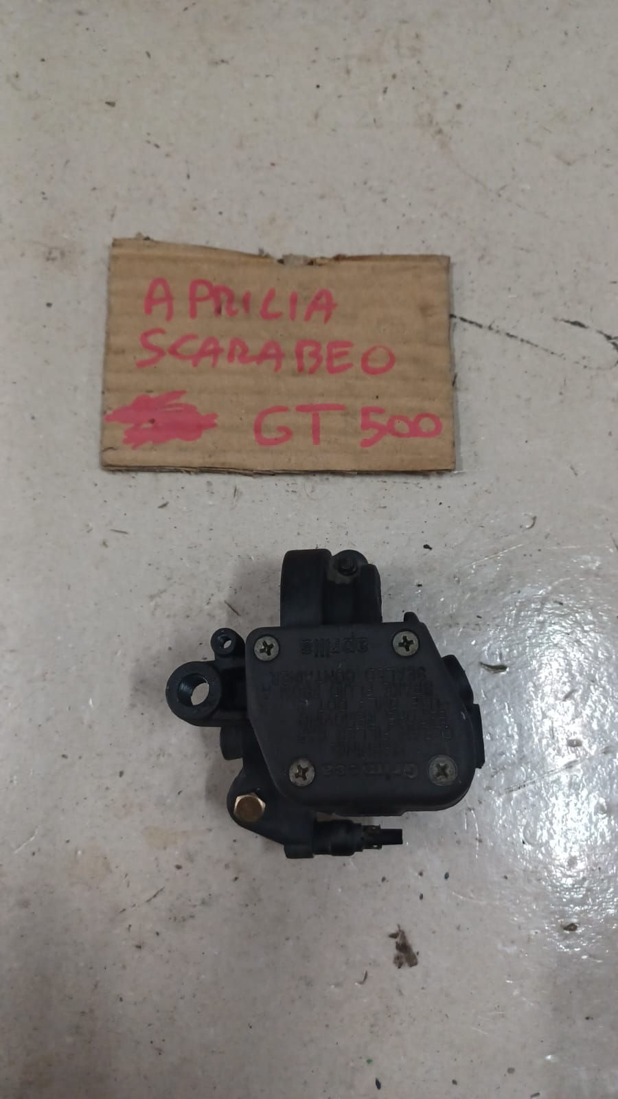 POMPA FRENO ANTERIORE USATA APRILIA SCARABEO 500 GT 02 06