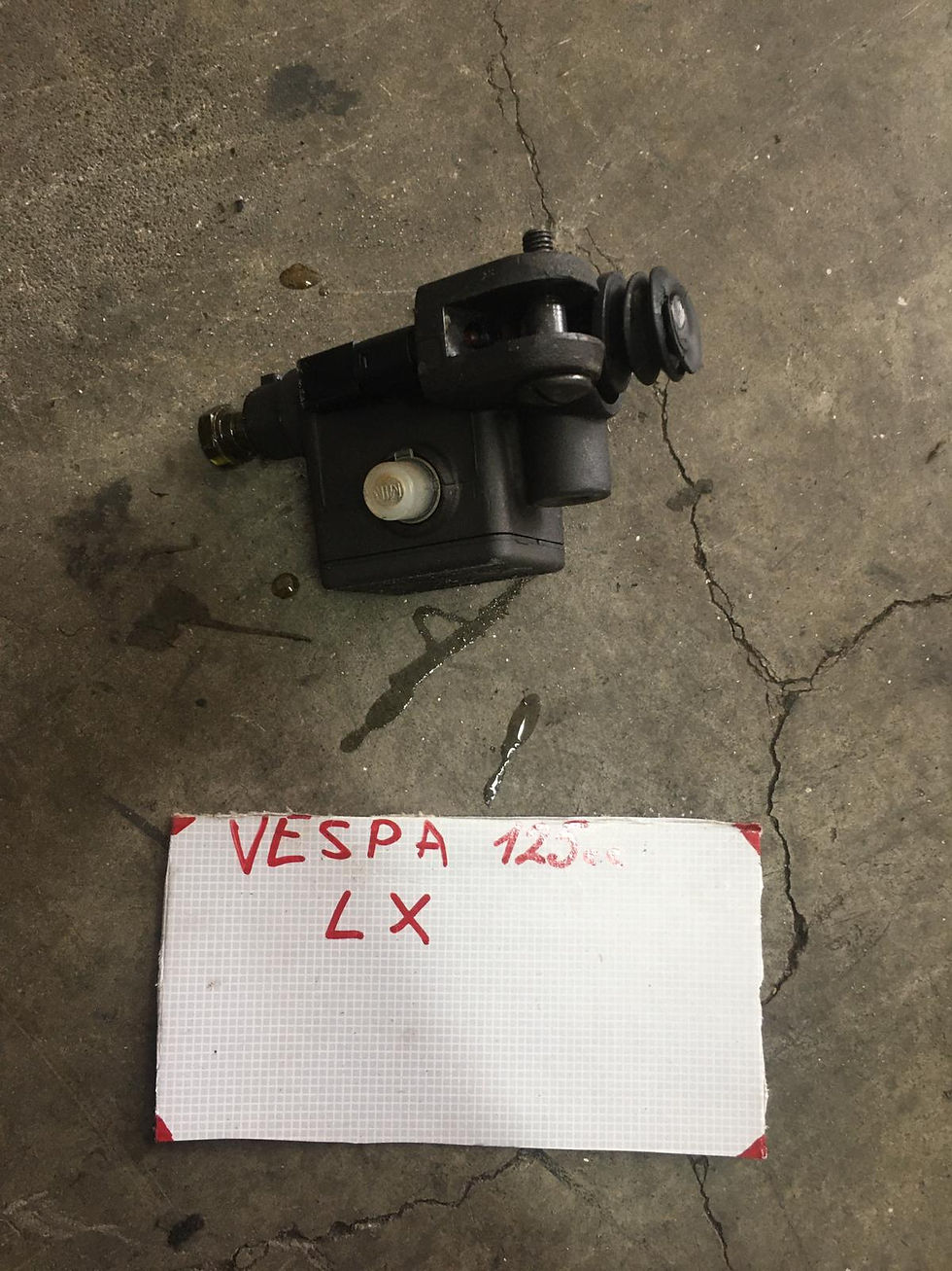 Miniatura: POMPA FRENO ANTERIORE USATA PIAGGIO VESPA LX 50 125 150