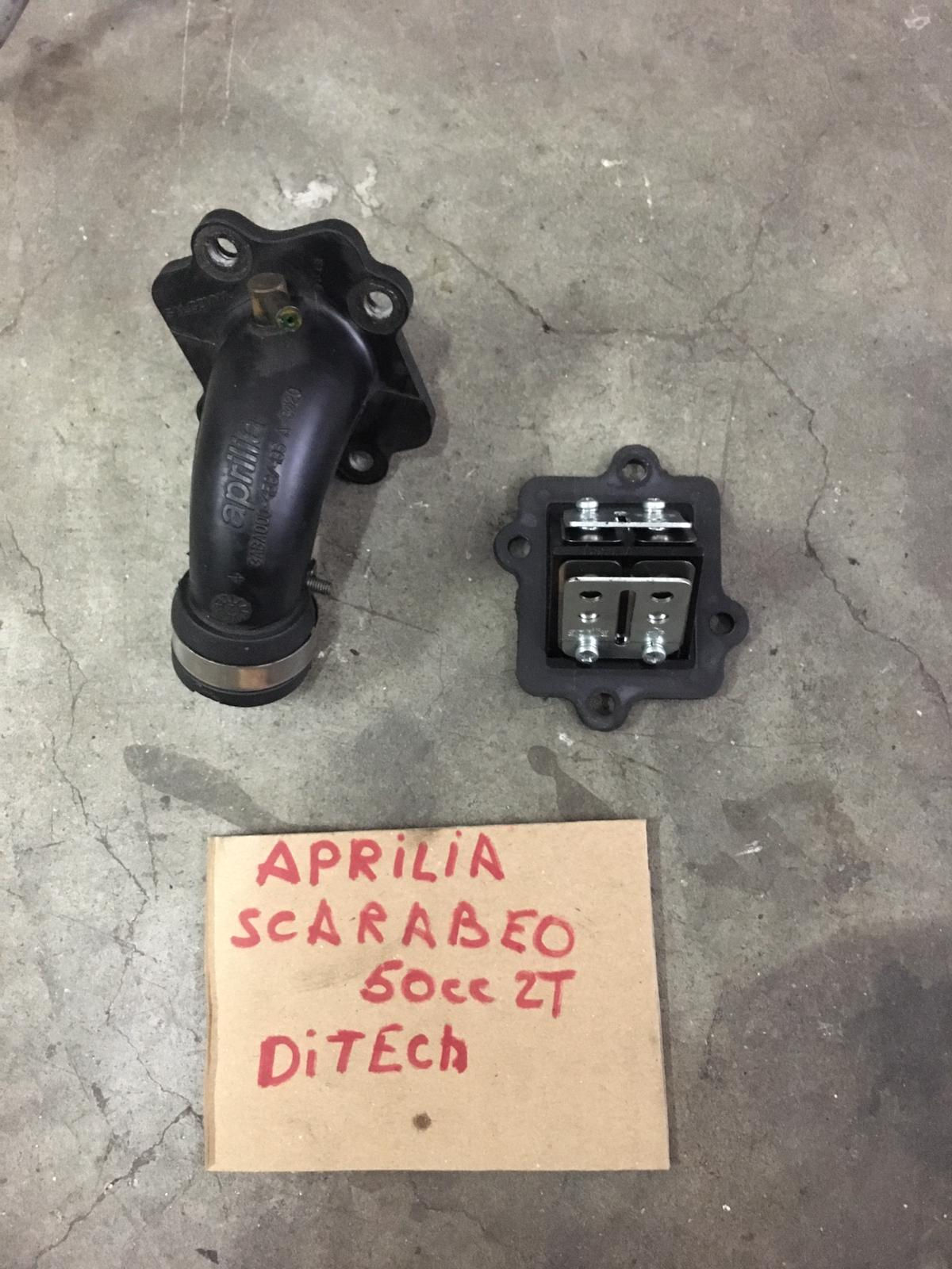 COLLETTORE ASPIRAZIONE USATO APRILIA SCARABEO 50 DITECH I.E 2 T