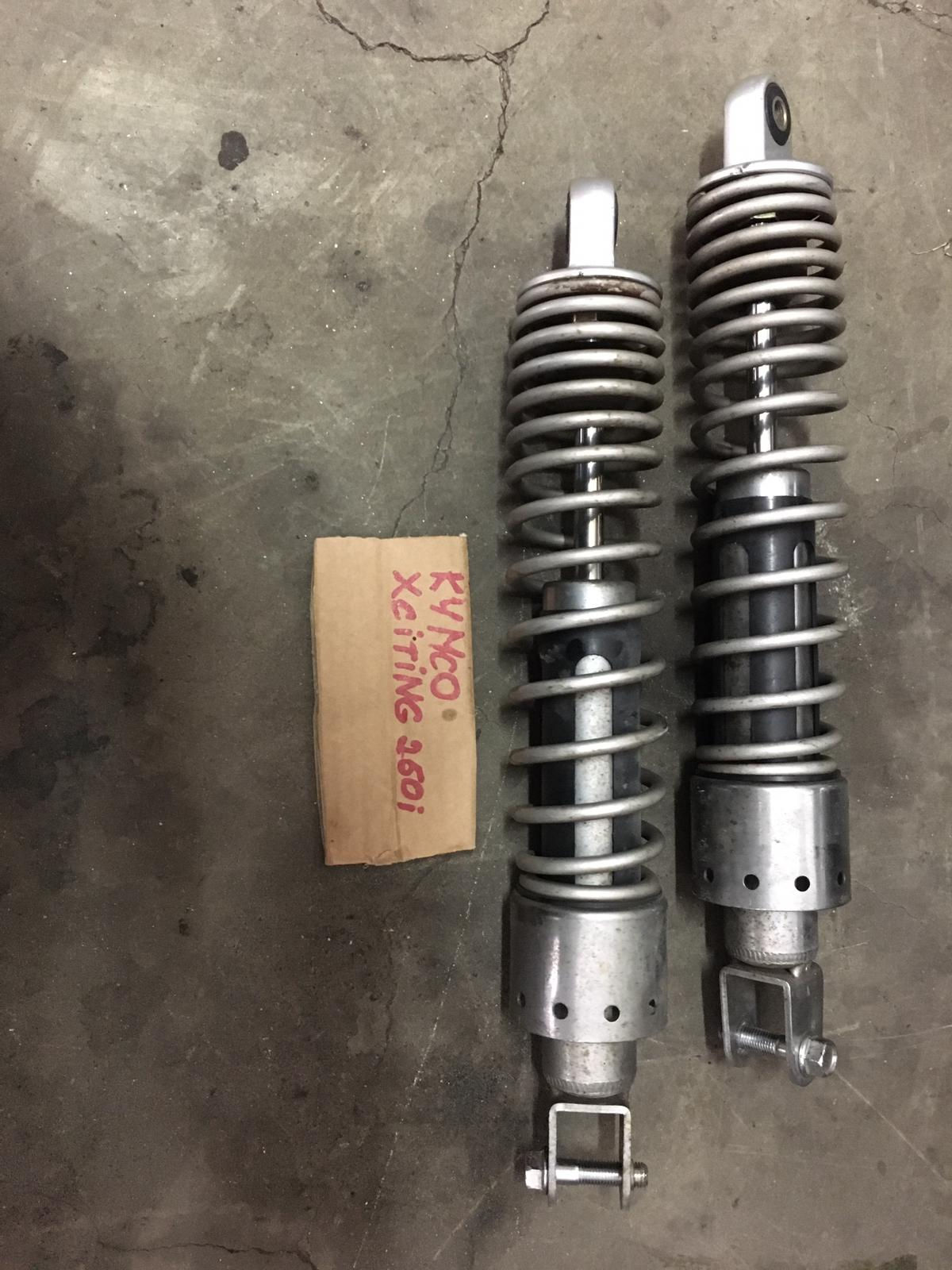 COPPIA SOSPENSIONI POSTERIORI USATE KYMCO XCITING 250cc