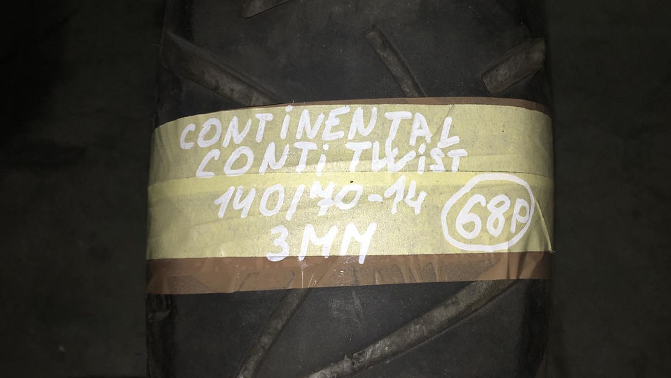 PNEUMATICO USATO CONTINENTAL CONTI TWIST 140 70 14 68P 3MM
