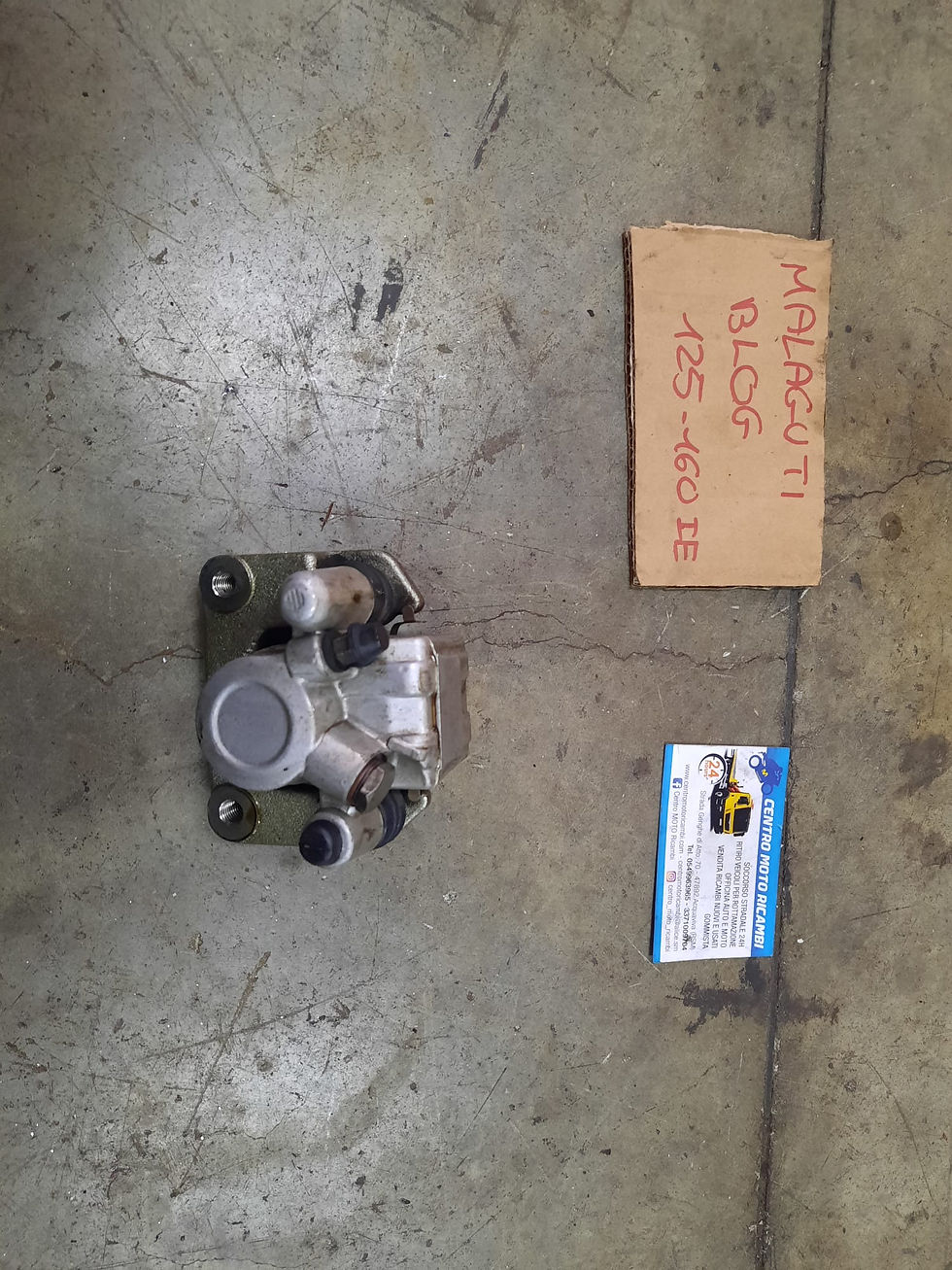 PINZA FRENO POSTERIORE USATA MALAGUTI BLOG 125 160 I.E