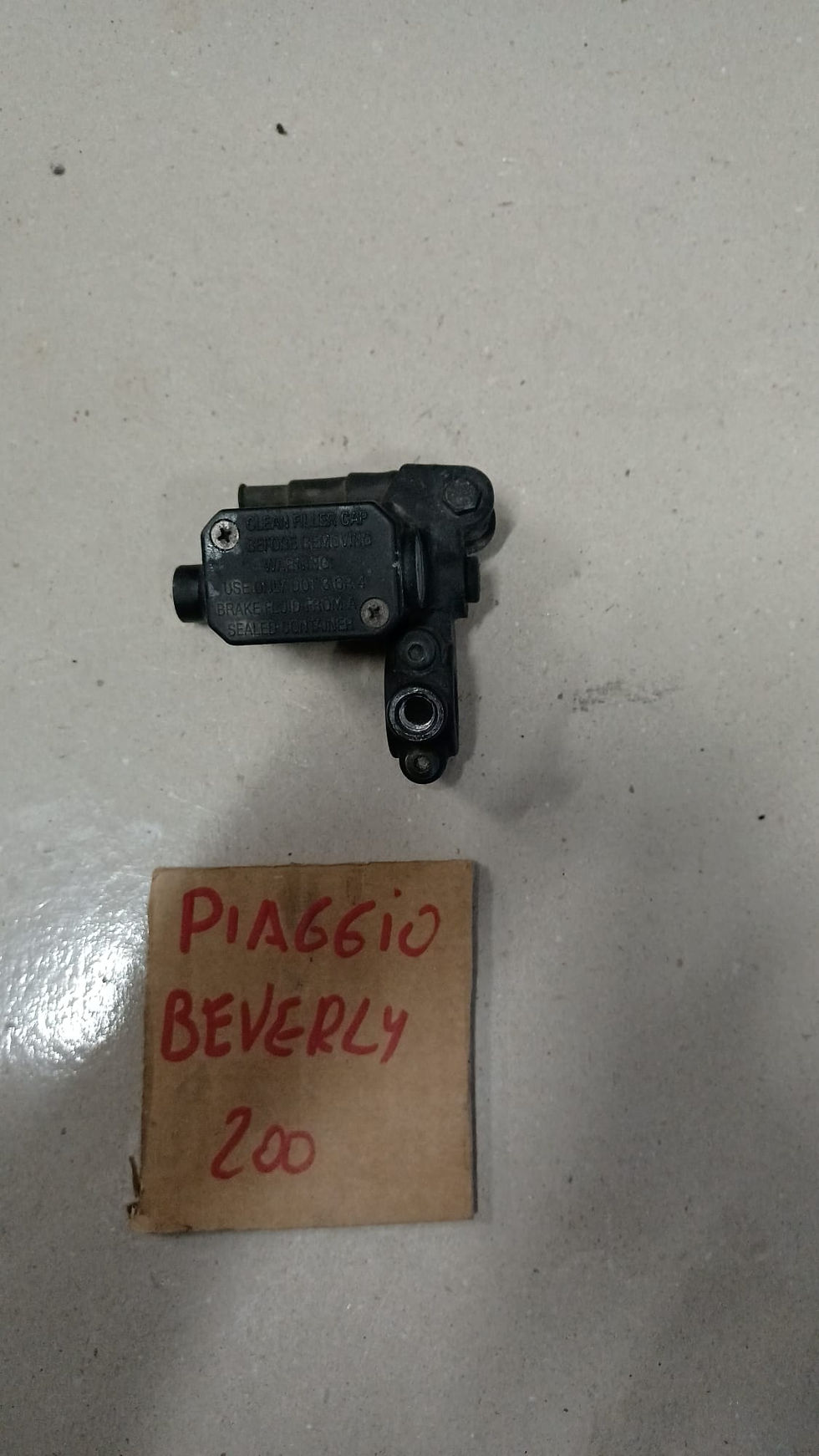 POMPA FRENO ANTERIORE USATA PIAGGIO BEVERLY 200 2003