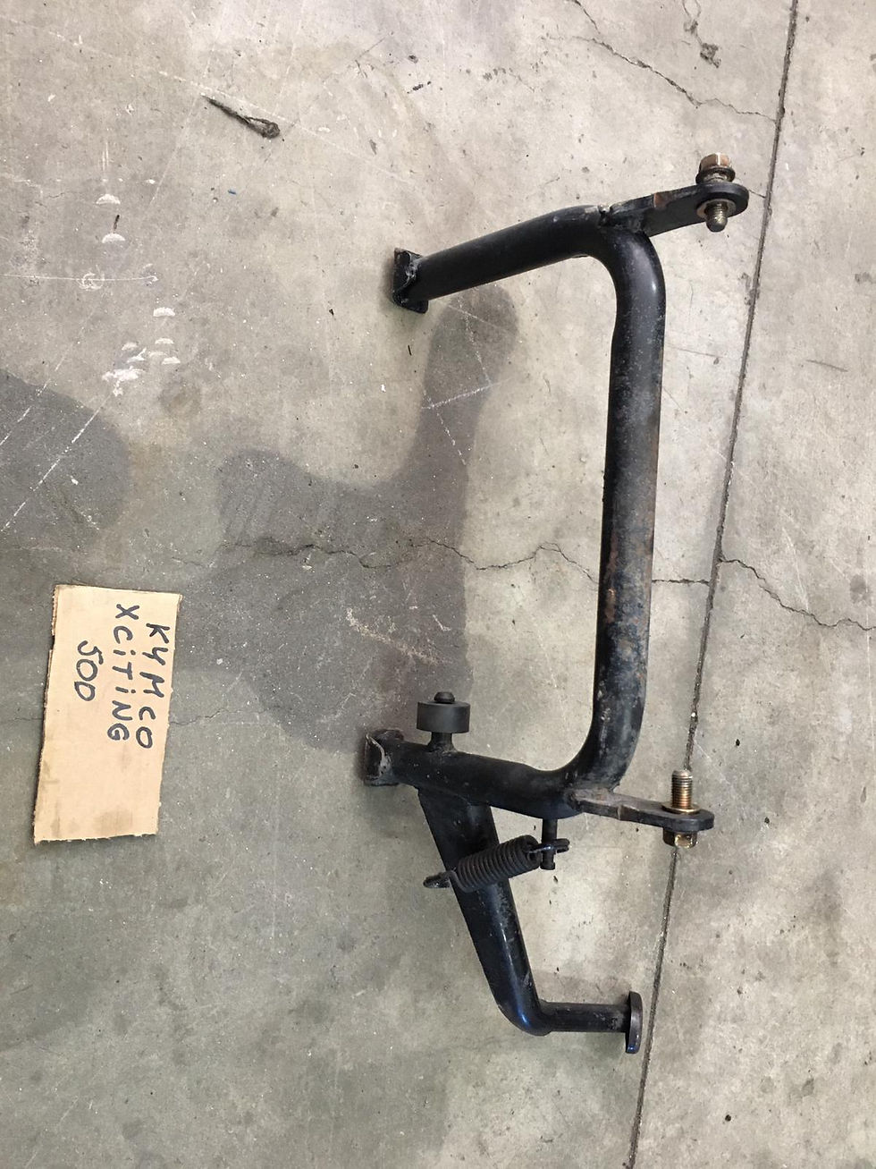 CAVALLETTO CENTRALE USATO COMPLETO KYMCO XCITING 300 500cc