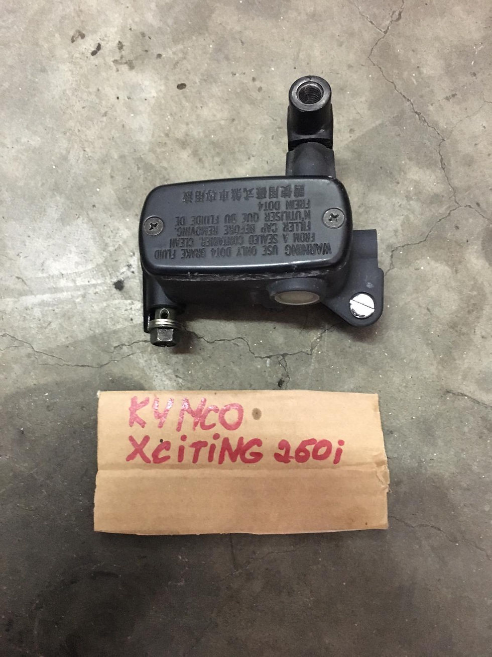 Miniatura: POMPA FRENO POSTERIORE USATA KYMCO XCITING 250cc