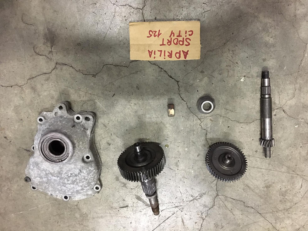 SCATOLA INGRANAGGI RUOTA POST USATI APRILIA SPORTCITY 125cc