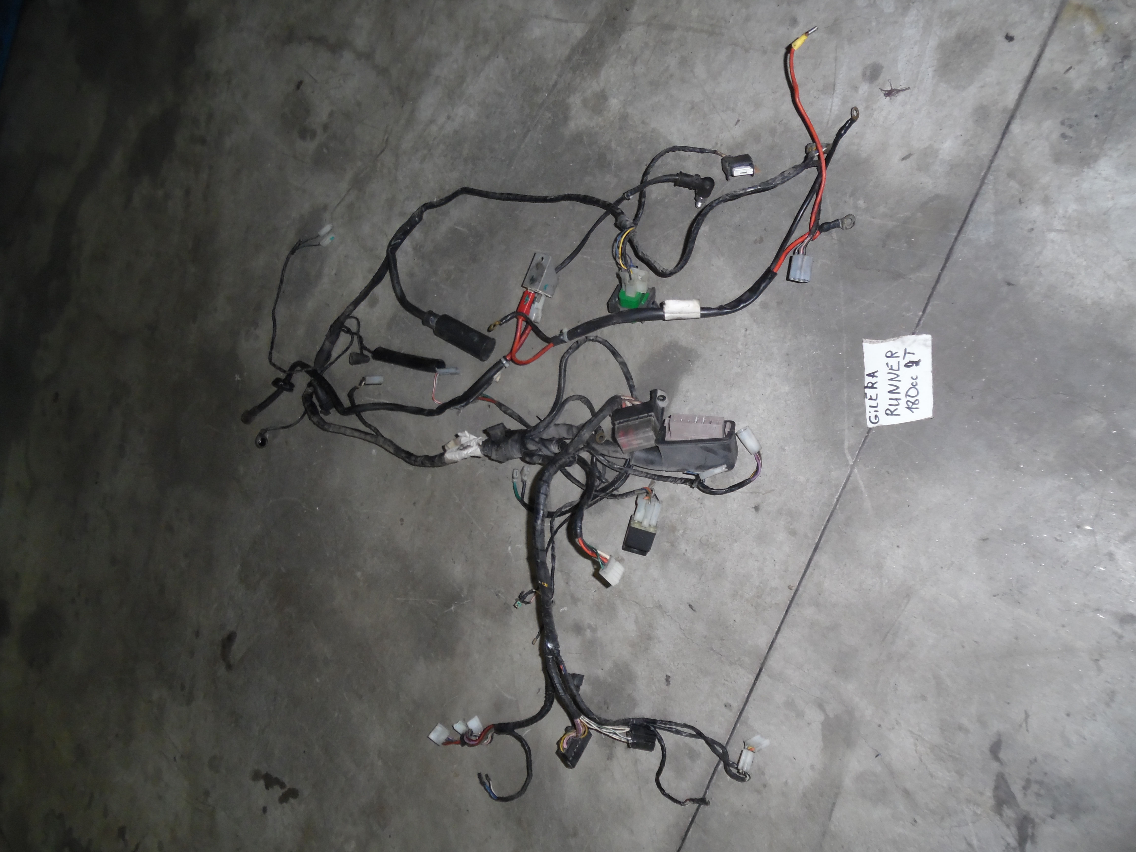 IMPIANTO ELETTRICO USATO GILERA RUNNER 125 180 2T