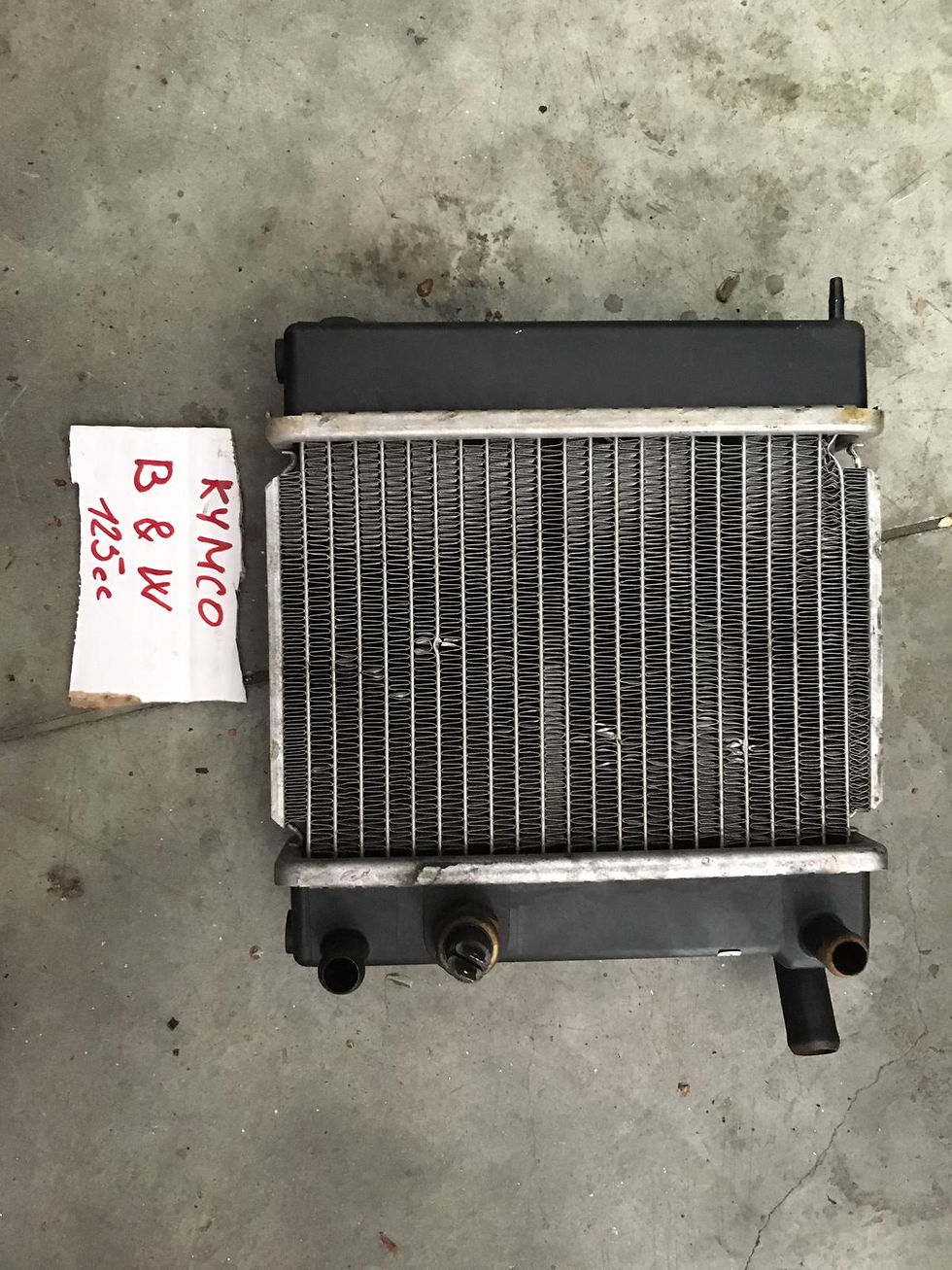 RADIATORE ACQUA MOTORE USATO KYMCO BET & WIN 125 150